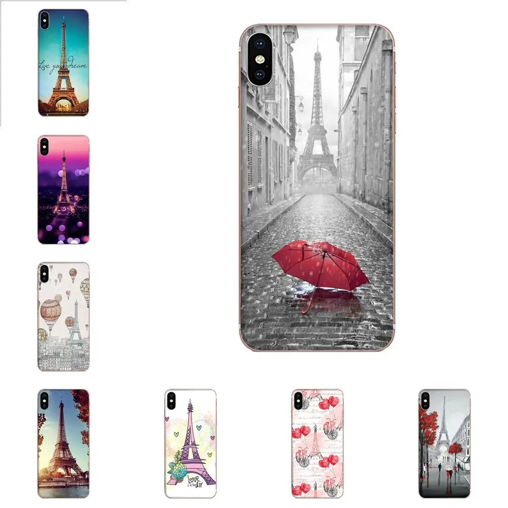 Красочный стиль для Huawei Mate 9 10 20 P P8 P9 P10 P20 P30 P40 Lite Pro Smart 2017 Париж Эйфелева башня