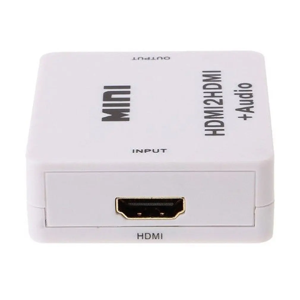 Портативный размер 3,5 мм HDMI/HDMI+ аудио конвертер сплиттер цифро-аналоговый адаптер переходник USB для HDTV