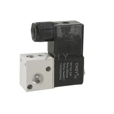 DC 12V прямого действия Пневматический электромагнитный клапан Jqqsi