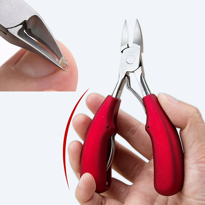 Cuticle Nipper Nail Clippers Cutters For Pedicure Ingrown Toenail Tool Cuticle Scissors Nail Scissors Nail Tools Toenail Clipper