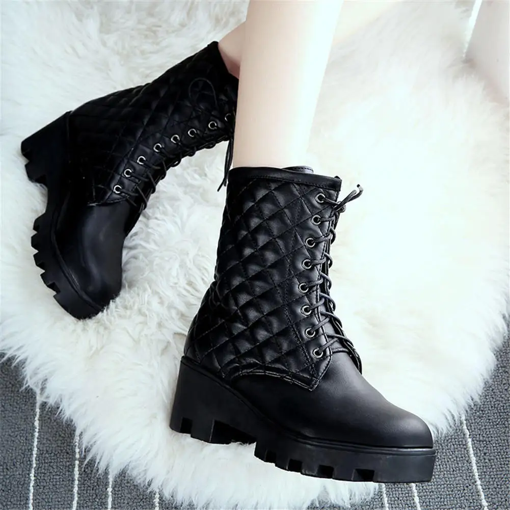 

Lapolaka 2020 Top Quality Large Size 42 Comfortable Add Fur Russia Winter Shoes Woman Boots Female Shoes Snow Boots Women