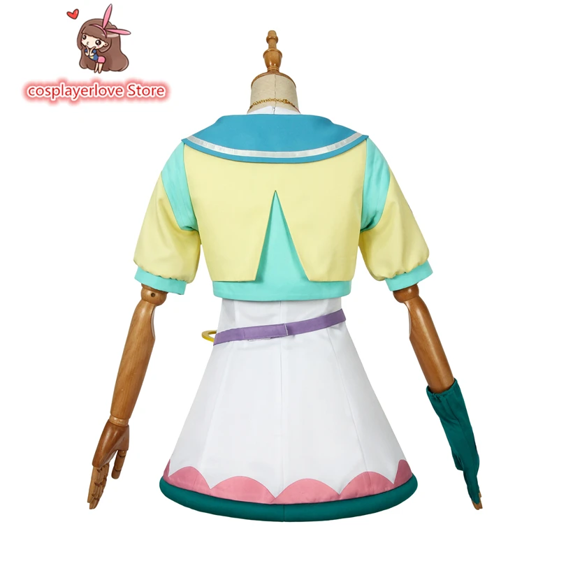 Звездный мерцающий Precure симпатичный милый Hagoromo Lala Cure молочный Карнавальный костюм для Хэллоуина Рождественский Костюм