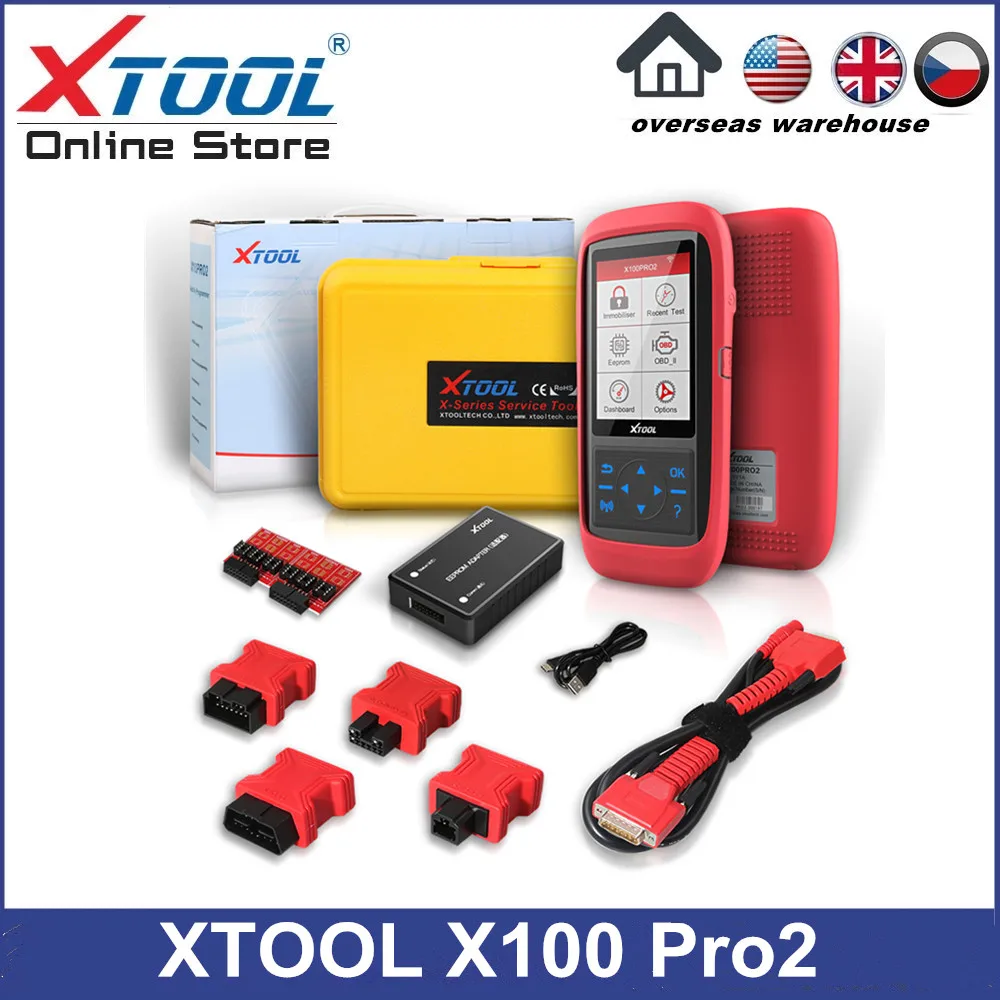 US $224.25 Xtool X100 Pro2 Auto Key Programmer Obd2 Scanner X100pro With Eeprom Adapter Free Update
