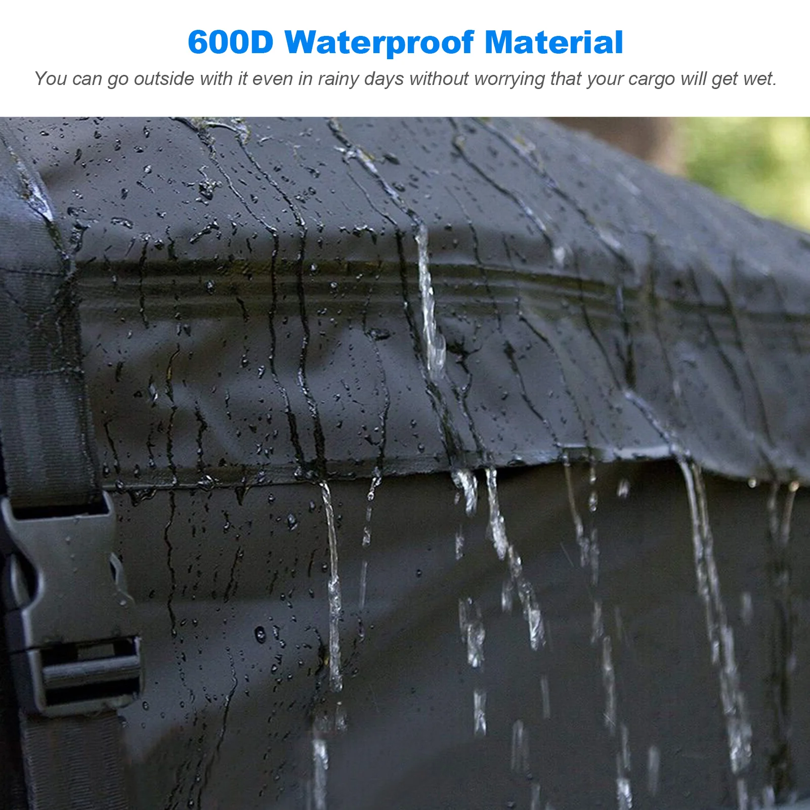 Universal 420D Waterproof Roof Top Cargo Carrier | Car Roof Storage | Car Accessories