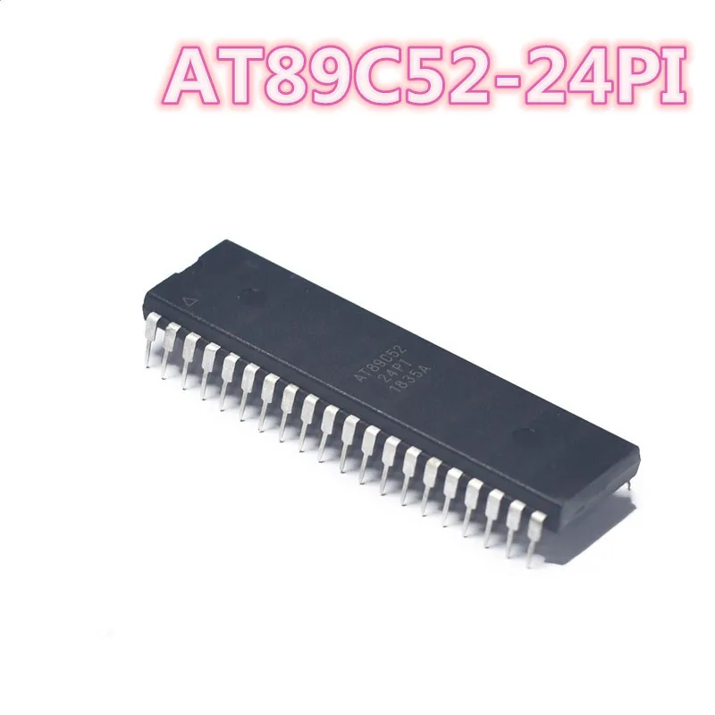 Хорошее качество AT89C52-24PI AT89C52 89C52-24PI DIP-40 8-битный микроконтроллер Бесплатная