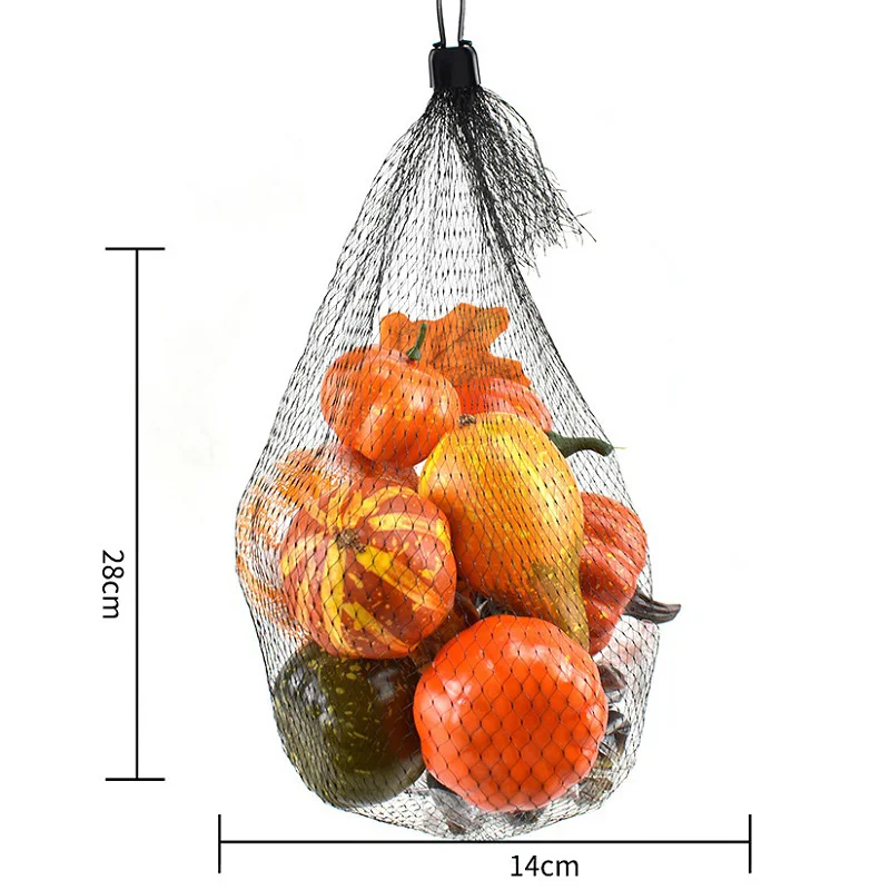 50 шт. искусственные мини тыквенные листья ягоды реквизит для фотосъемки Хэллоуин