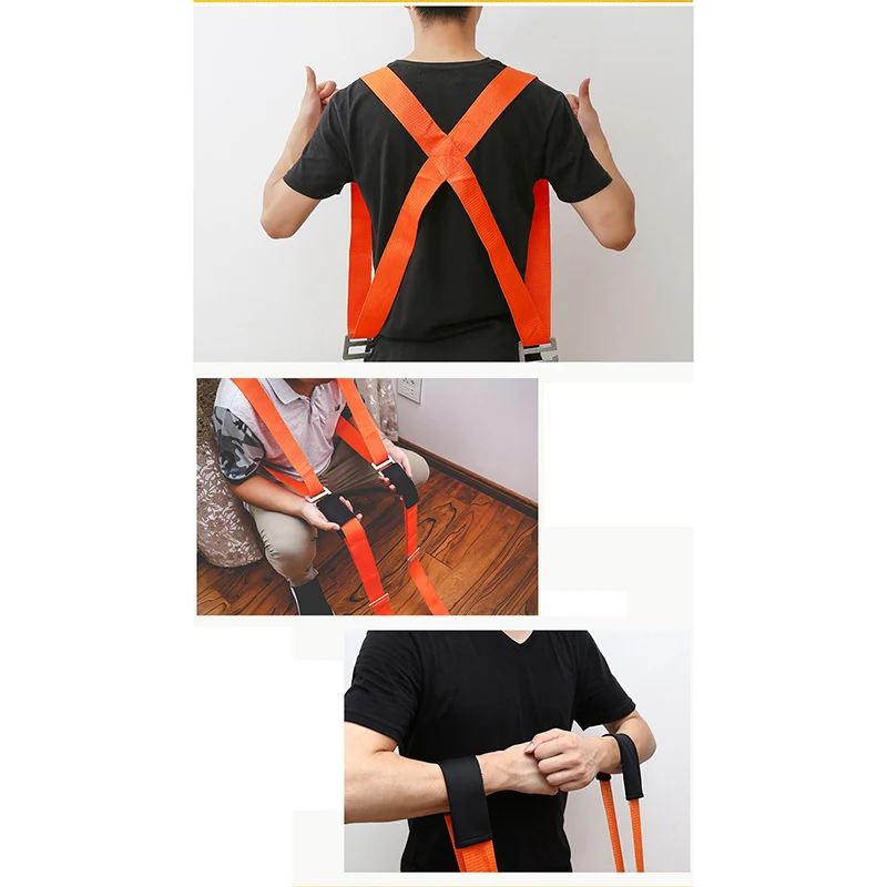 250 Kg Forearm Furniture Moving Strap Forklift Lifting and Moving Transport Belt In Shoulder Easier Carry Rope Household Product