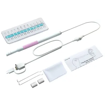 

3 in 1 Visual ear canal endoscope Ear Cleaner with 1,000,000 pixels Camera Endoscope Kit ear wax removal tool health care