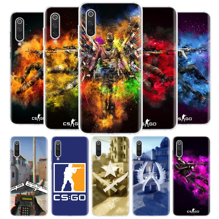 Counter Strike Cs Go Cover Phone Case for Xiaomi Redmi Note 11 10 9 8 Pro  12 11S 11T 11E 10S 9S 9T 8T 7 6 5 5A 4X Max 5G Coque