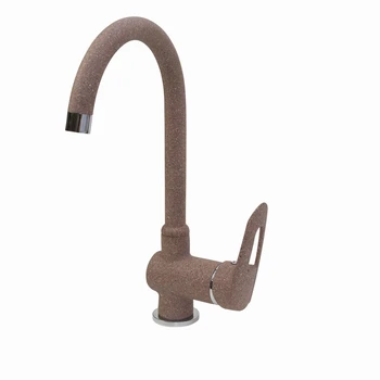 

Смеситель для кухни 40к MIXLINE ML-GS04 (307) терракотовый высок. излив