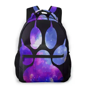 

OLN Women Backpack Kids School Bag for Teenage Girls Space Paw Female Laptop Notebook Bagpack Travel Back Pack 2020