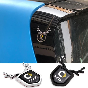 

Car Decal Logo Badge Auto Accessories Sticker For Smart Fortwo Forfour 453 451 450 452 454 Crossblade Cabrio City-Coupe Roadster