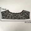 New arrive Black Organza Lace Collar Embroidery Applique Lace Trimming For Sewing DIY Lace Fabric Dresses Accessories Supplies ► Photo 2/5