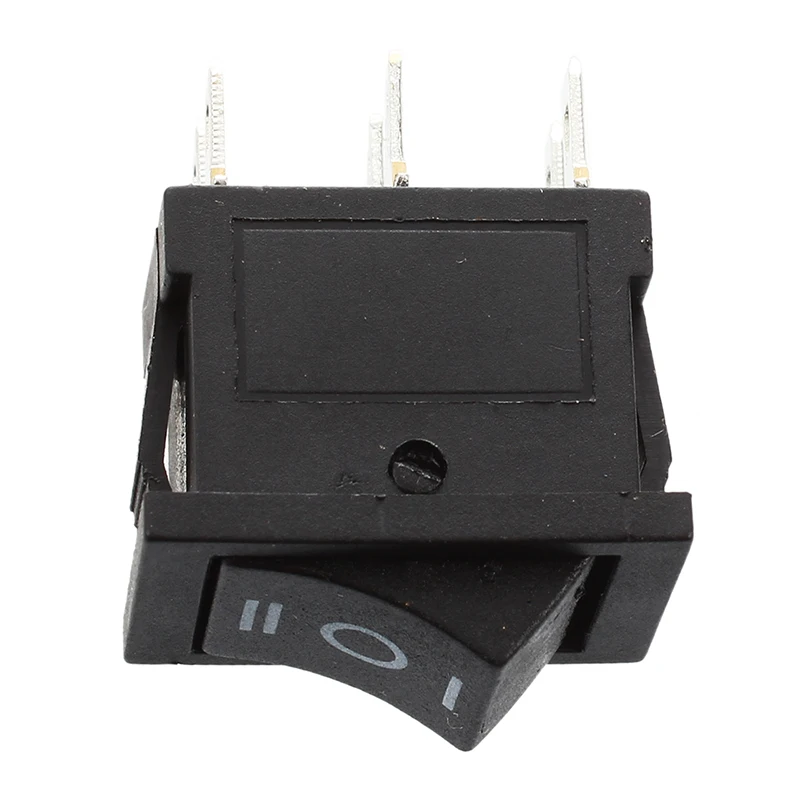 10 шт. DPDT ON OFF на кнопках в кулисный переключатель 6A/250V 10A/125 В переменного