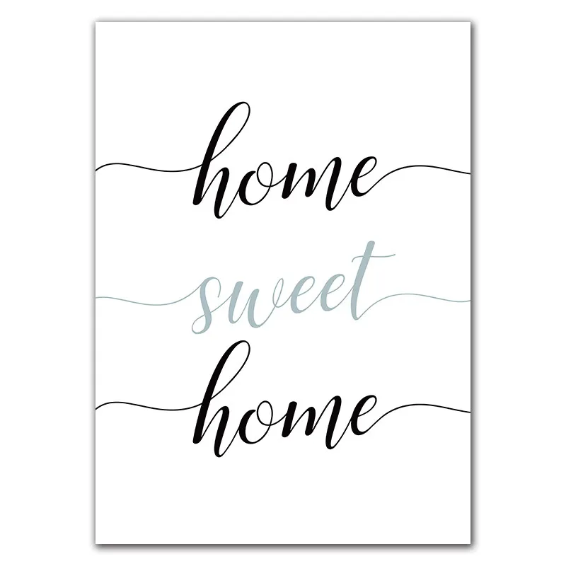 Nordic-Home-Sweet-Home-Quote-Poster-Canvas-Paintings-Rose-Flower-Wall-Art-Paintings-Pictures-for-Living (4)