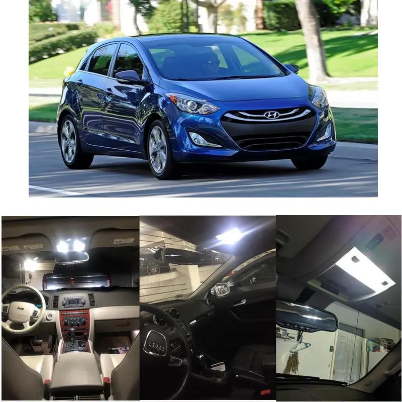 

Внутренние светодиодные лампы для 2015 Hyundai Elantra GT Tucson
