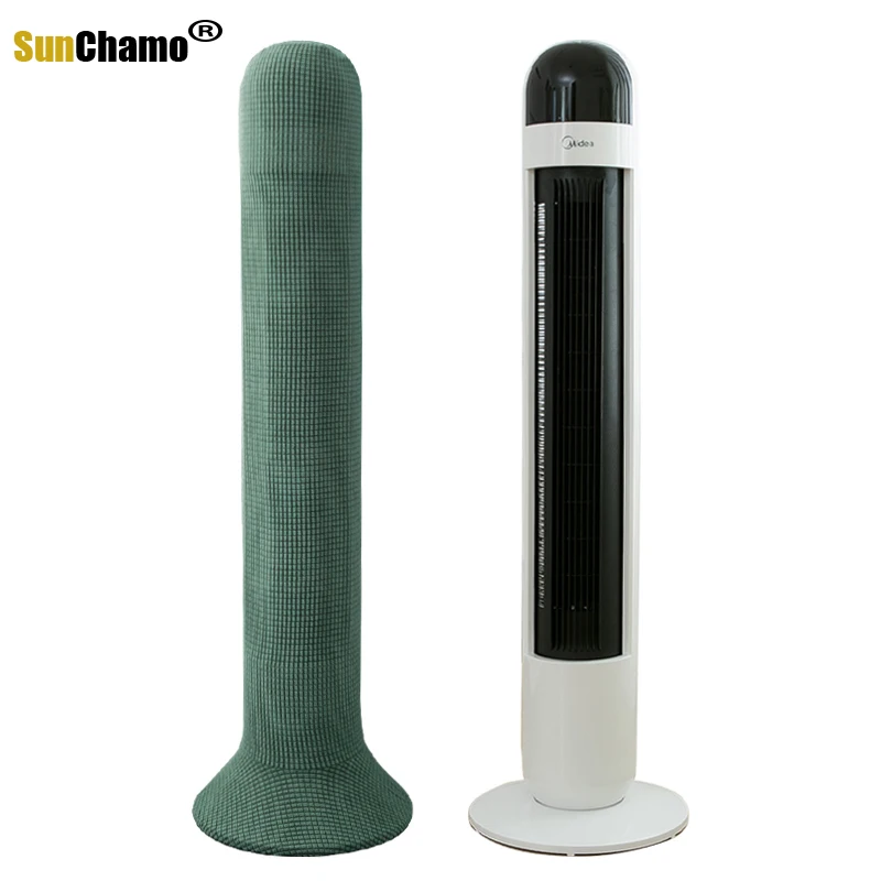 All-inclusive round electric fan cover dust cover square fortune fan floor-standing tower dust desktop
