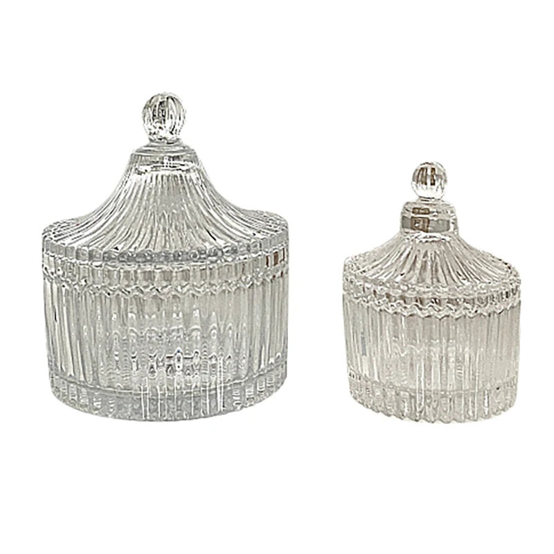 2 шт. банки для хранения сахара и ватных тампонов | Дом сад