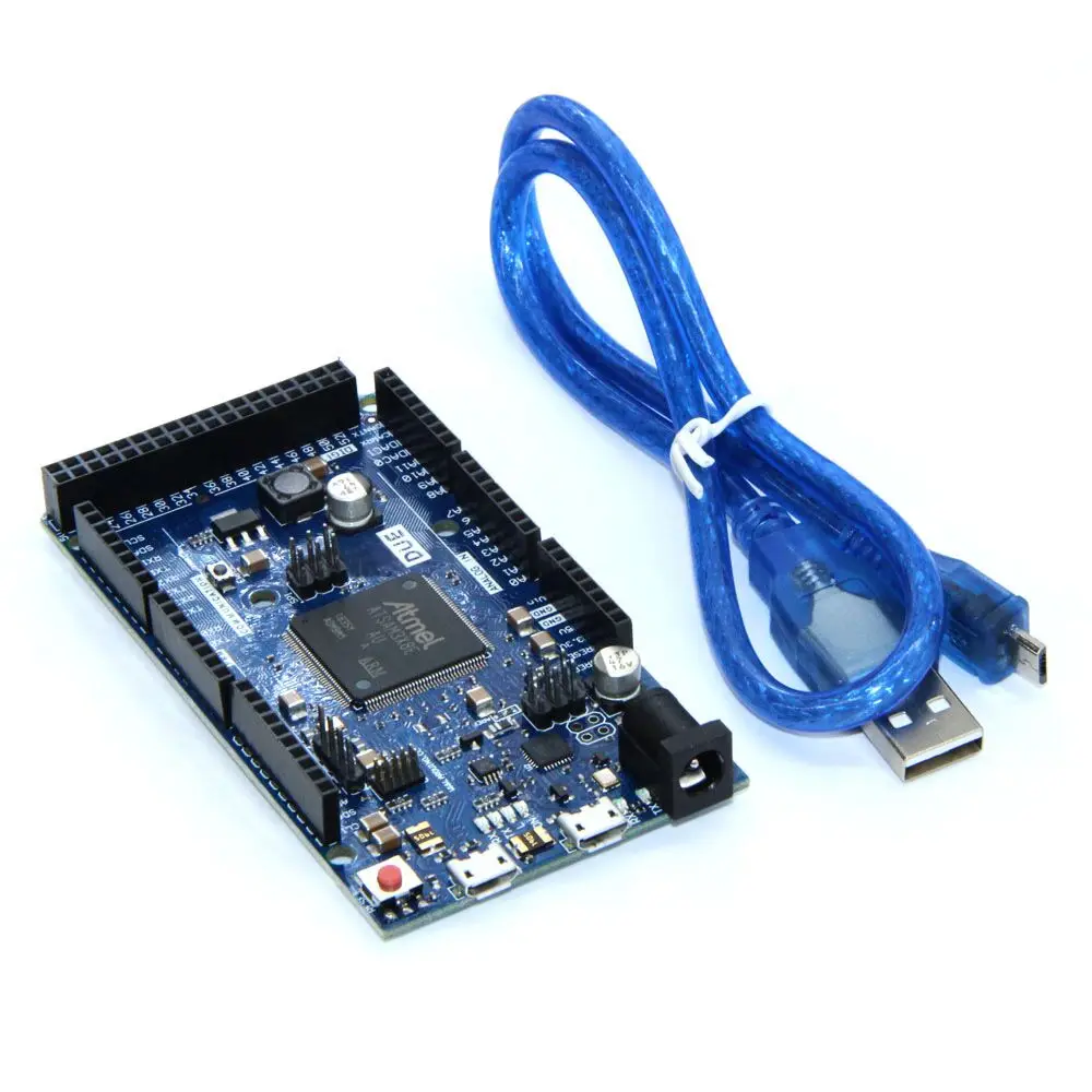 DUE 2012 R3 плата AT91SAM3X8E ARM 32 бит с набором кабеля для передачи данных