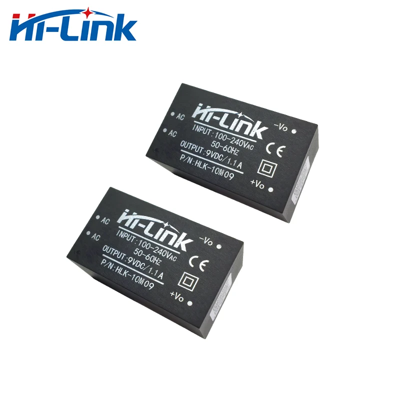 5pcs/lot 110V 220V-9V 1100mA HLK-10M09 Hi-Link intelligent power module supply