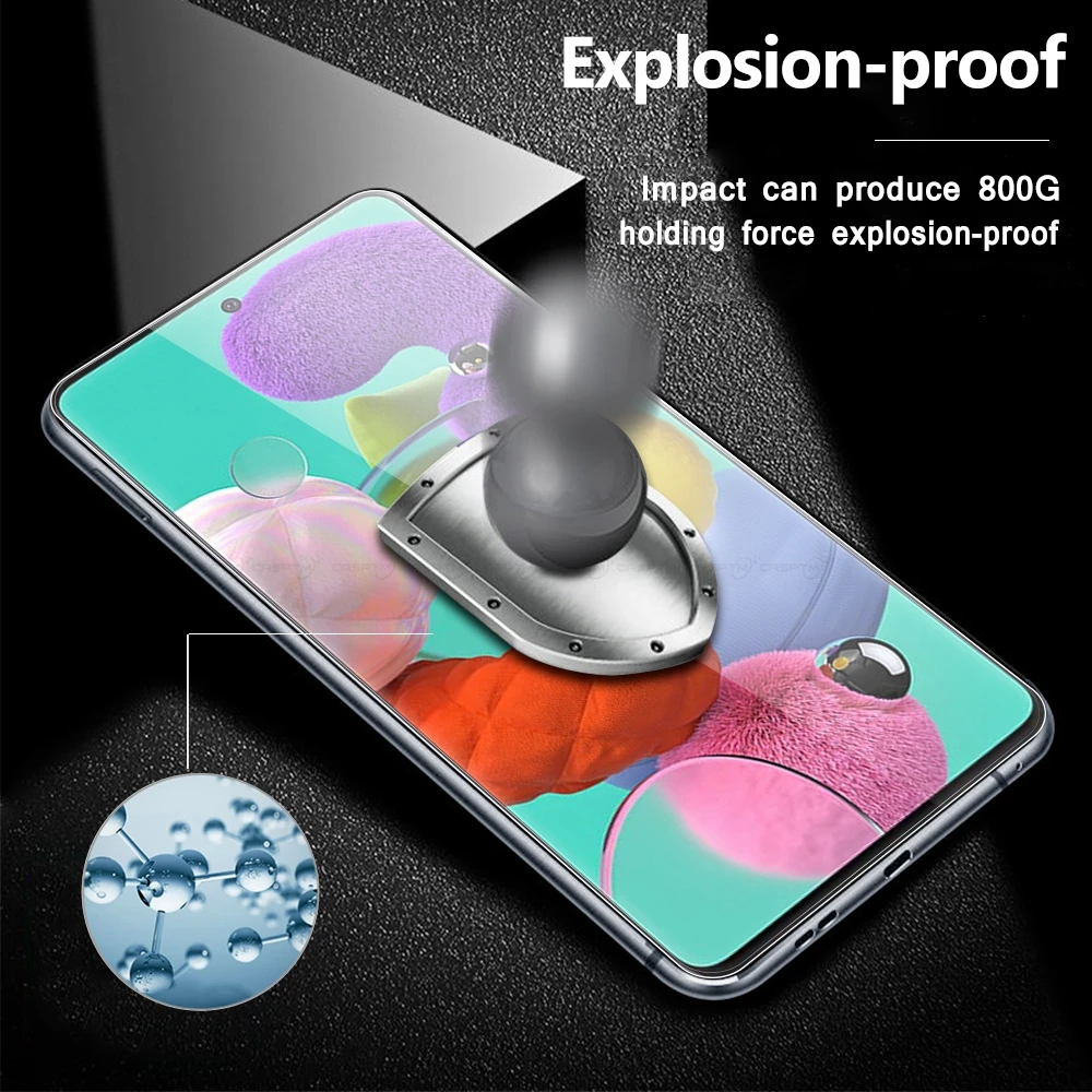 9H Защитное стекло для samsung A50 A70 A30 A20 A10 защита экрана телефона Galaxy A80 A90 A60 A40 жесткое