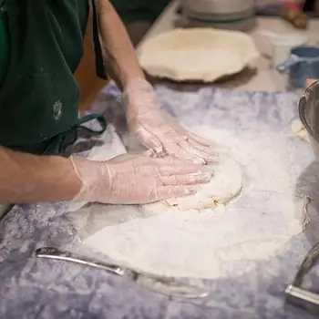 

50 pairs Nitrile Latex Disposable Household Latex Gloves Disposable Safety Gloves Food Gloves Left And Right Universal Cleaning