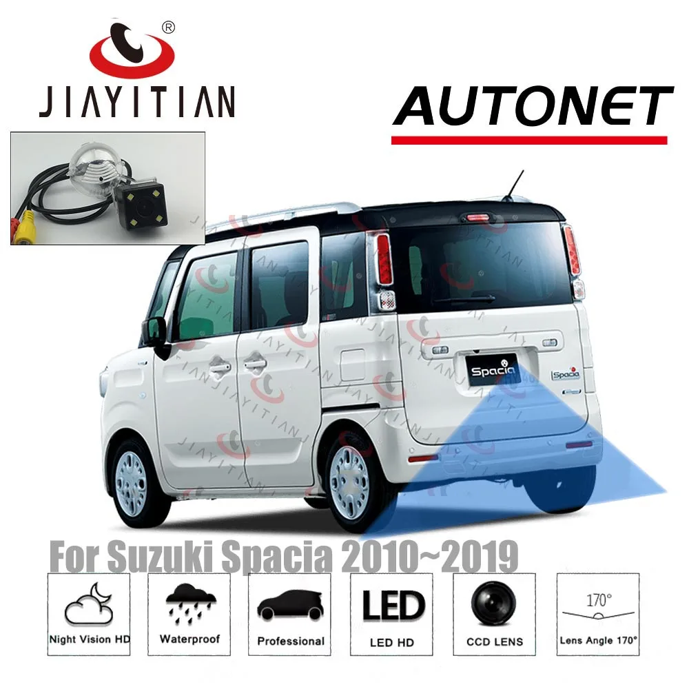 

Камера заднего вида JIAYITIAN для Suzuki Spacia 2010, 2011, 2012, 2013, 2014 ~ 2019, CCD, ночное видение, резервная камера заднего вида, парковочная камера