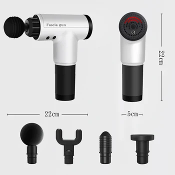 

Tissue Massage Gun PRO Body Deep Muscle Massager Fascia Physiotherapy Massage for Massage Relieving Pain Workout Fitness Machine