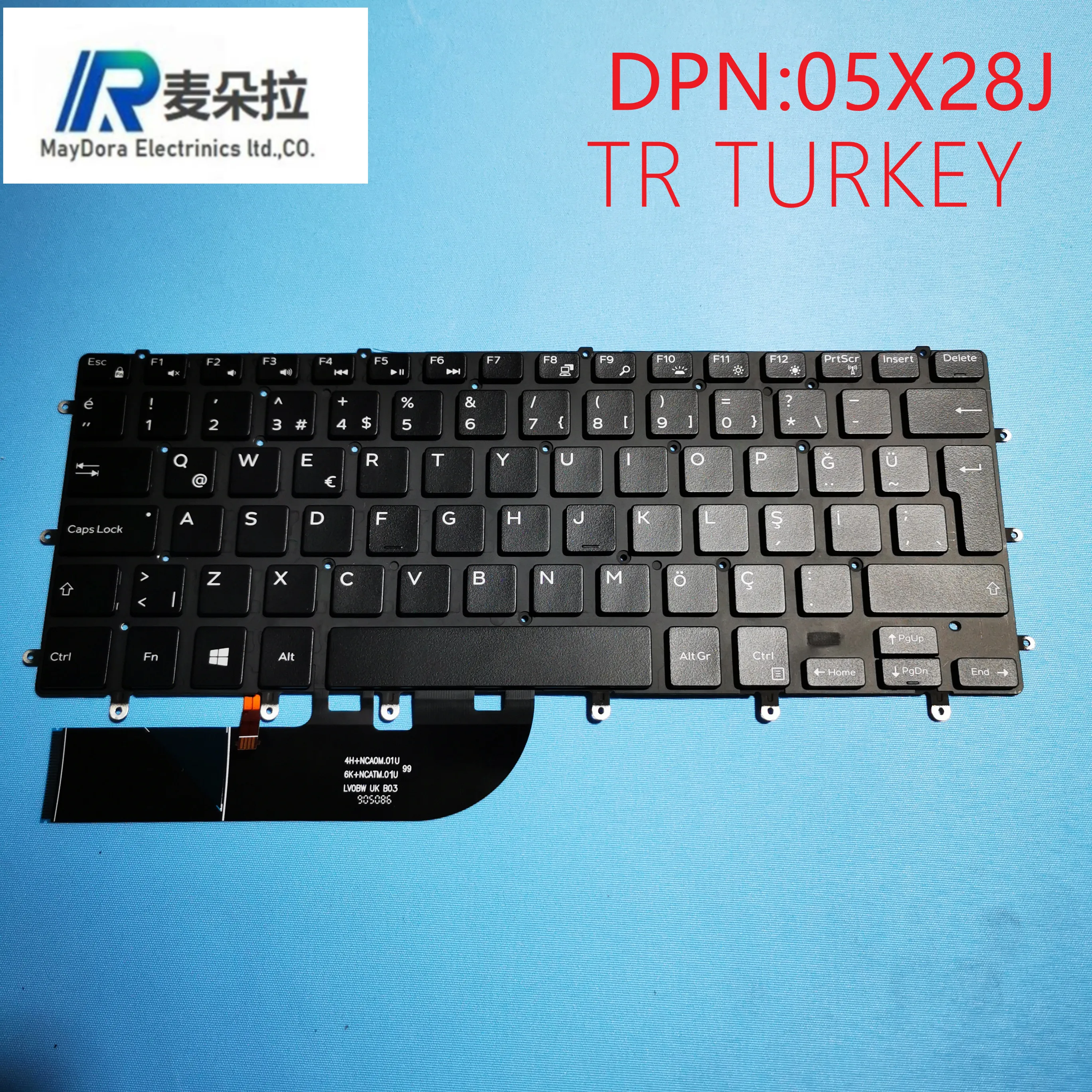 TUR TURKEY Backlight keyboard for DELL XPS15 9550 9560 9570 PRECISION 5510 5520 5530 LAPTOP 05X28J | Компьютеры и офис