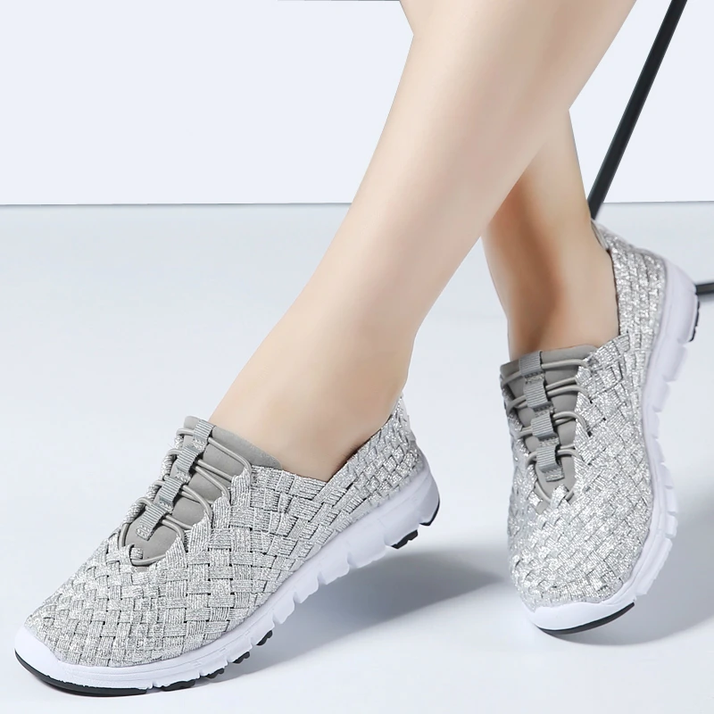 woven shoes ladies