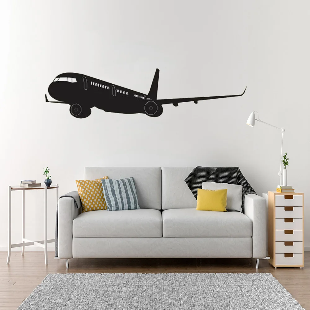 Josh Airbus A320 Airplane Wall Decal Living Room Decoration Airplane