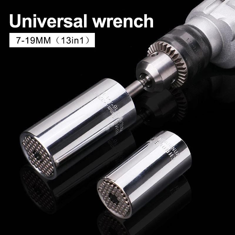 Set Di Chiavi Dinamometriche Universali Set Di Bussole 7-19Mm Trapano Elettrico A Cricchetto Chiave A Bussola Chiave A Bussola Per Yamaha Drip Er Xg25