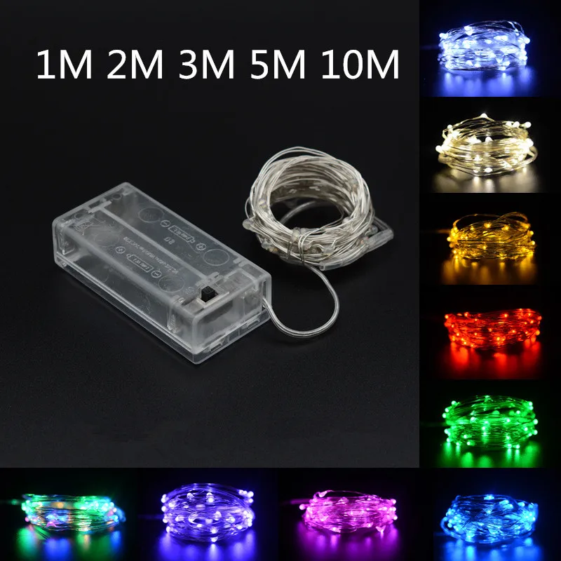 

LED Garland Holiday Snowflakes String Fairy Lights Battery Powered Christmas Ornaments Christmas Decorations for Home New Year .