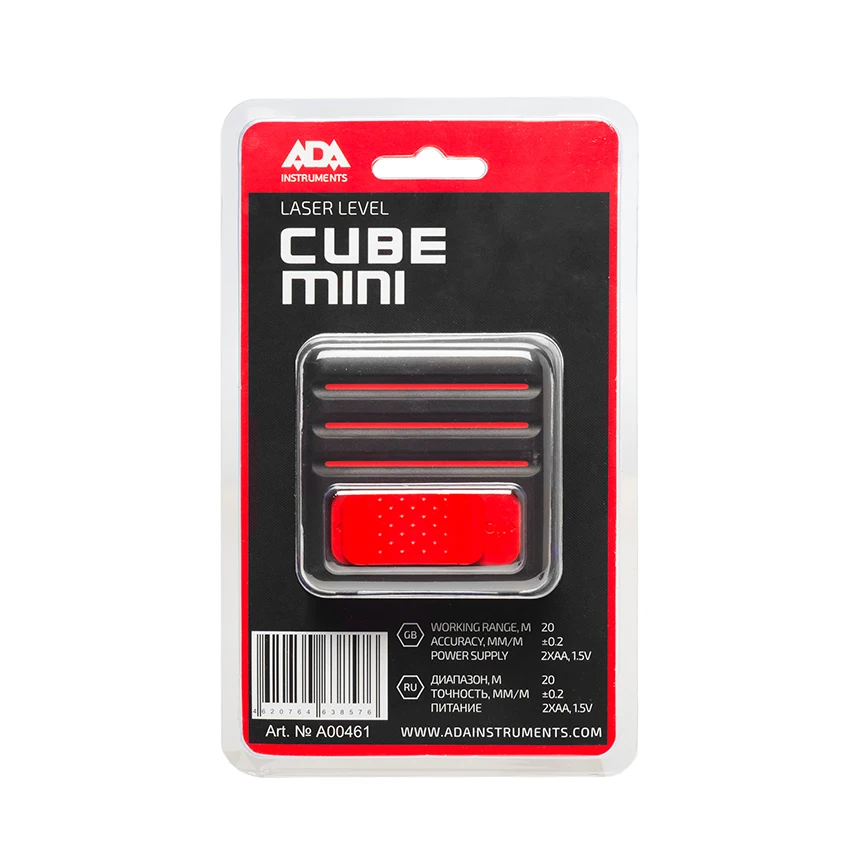 Лазерный уровень (нивелир) ADA CUBE MINI BASIC EDITION| |