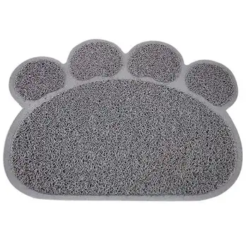 

Cats Litter Trapping Mats Pads 30*40cm PVC Elastic Fiber Mats for Cats Litter Boxes K888