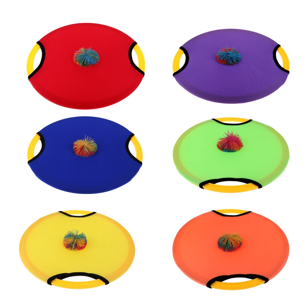 

Trampoline Paddle Ball Game Bounce Back Paddle Rubber String Ball Set Outdoor Family Camping Game for Adults Couples