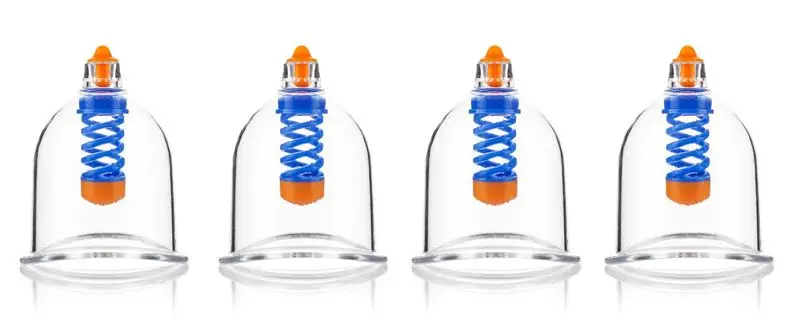 Cupping is 24 cupping cans household vacuum cupping suction type magnetic therapy thickening tank pull the glass 3