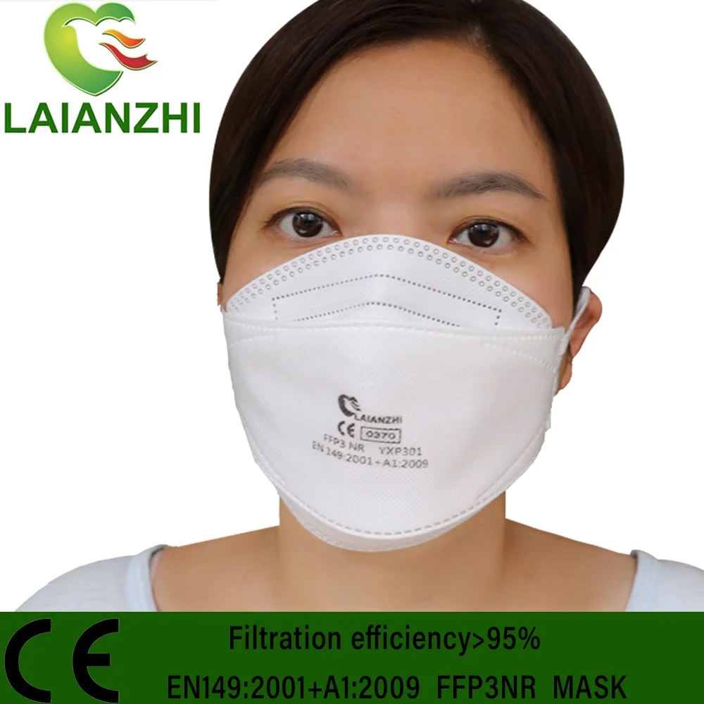 LAIANZHI FFP3Mask EN149:2001 + A1:2009 маска для рыб CE лица Защитная PM2.5 гигиены респиратор FFP3NR |