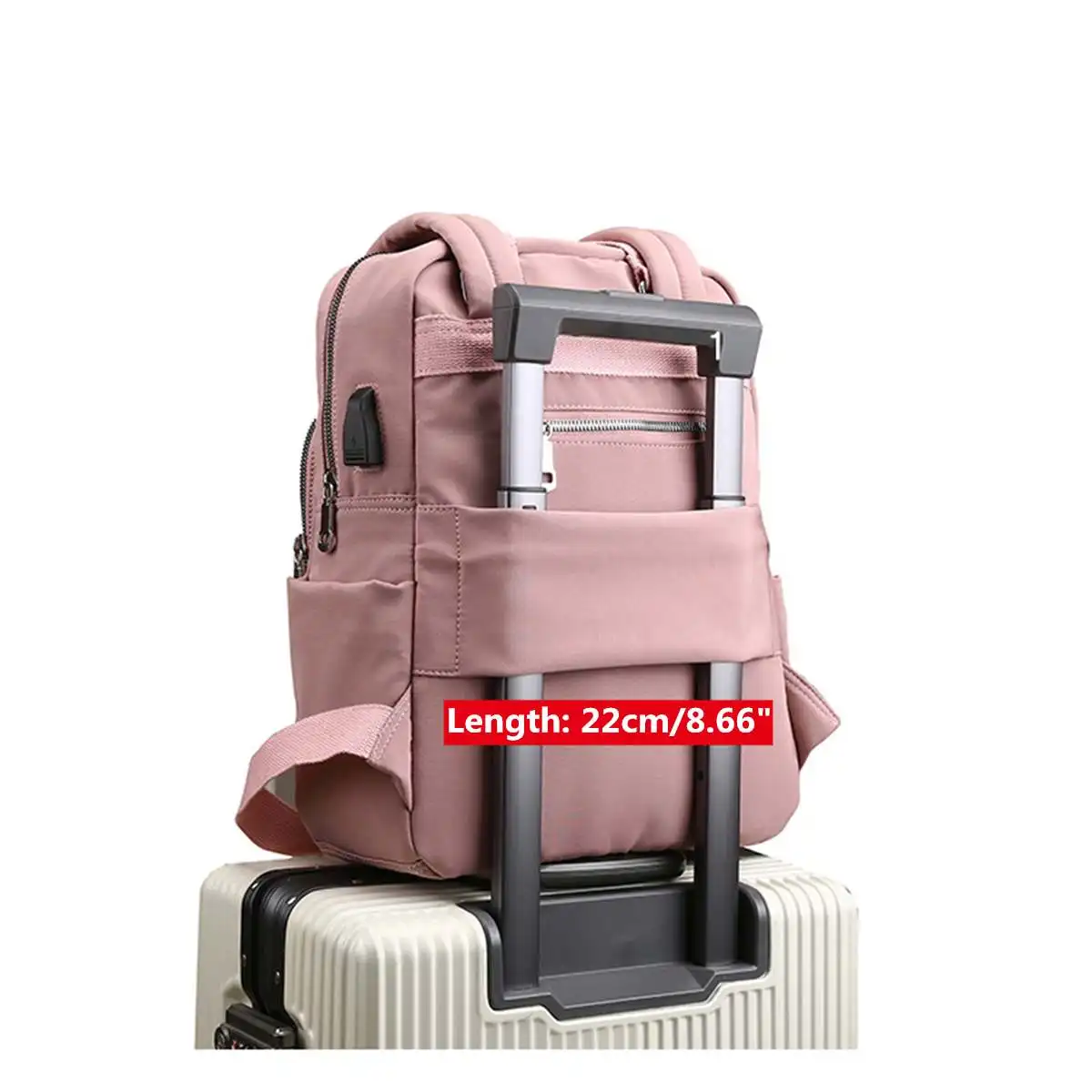 Женские нейлоновые школьные рюкзаки, рюкзак с защитой от кражи, USB зарядка, водонепроницаемый рюкзак школьный рюкзак, сумки для подростков, Женский туристический рюкзак, новинка
