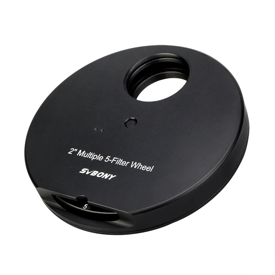 US $89.99 Svbony 2 Inch 5 Position Multiple Filter Wheel Filter Revolver For Telescope To Ccd Camera W M48 To 2 T Adapter W9103b