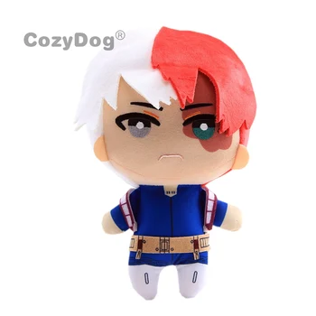 

23 cm My Hero Academia Todoroki Shoto Plush Toys Doll Peluche Japan Cartoon Soft Stuffed Toy Baby Kids Christmas Birthday Gift