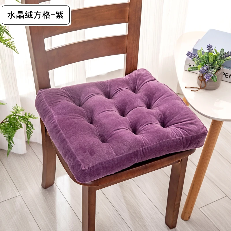 Новая печать Подушка для стула квадратная подушка 38x38/43x43/48x48 см офисная подушка для кресла, дивана квадратная декоративная подушка для стула - Цвет: 4