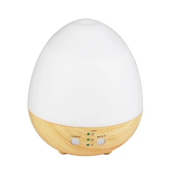 

Home Use Innovative Egg Shape Usb Charge Ultrasonic Air Purifier Aroma Diffuser Mist Humidifier Multi-Color Led