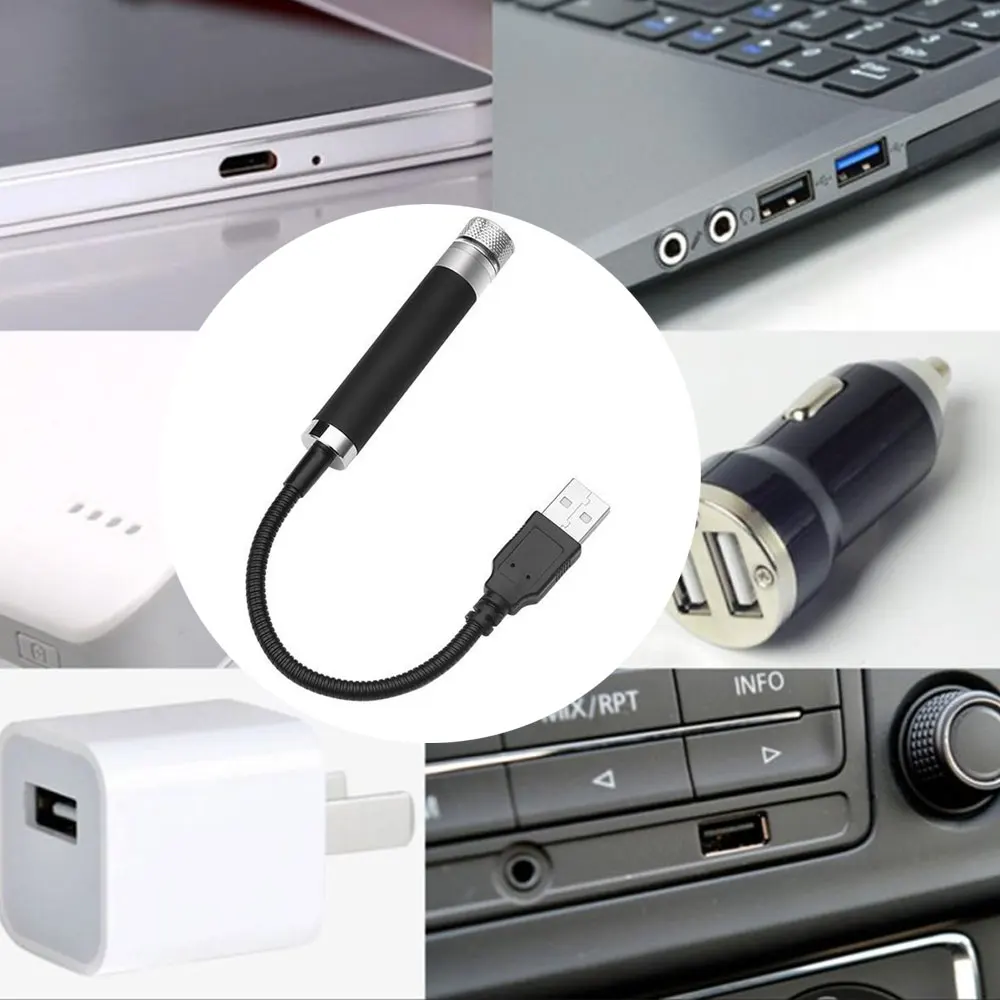 5 в USB СВЕТОДИОДНЫЙ светильник на крышу автомобиля, Ночной светильник, лазерный проектор, атмосферная Галактическая лампа, Декор, регулируемый светильник с несколькими эффектами