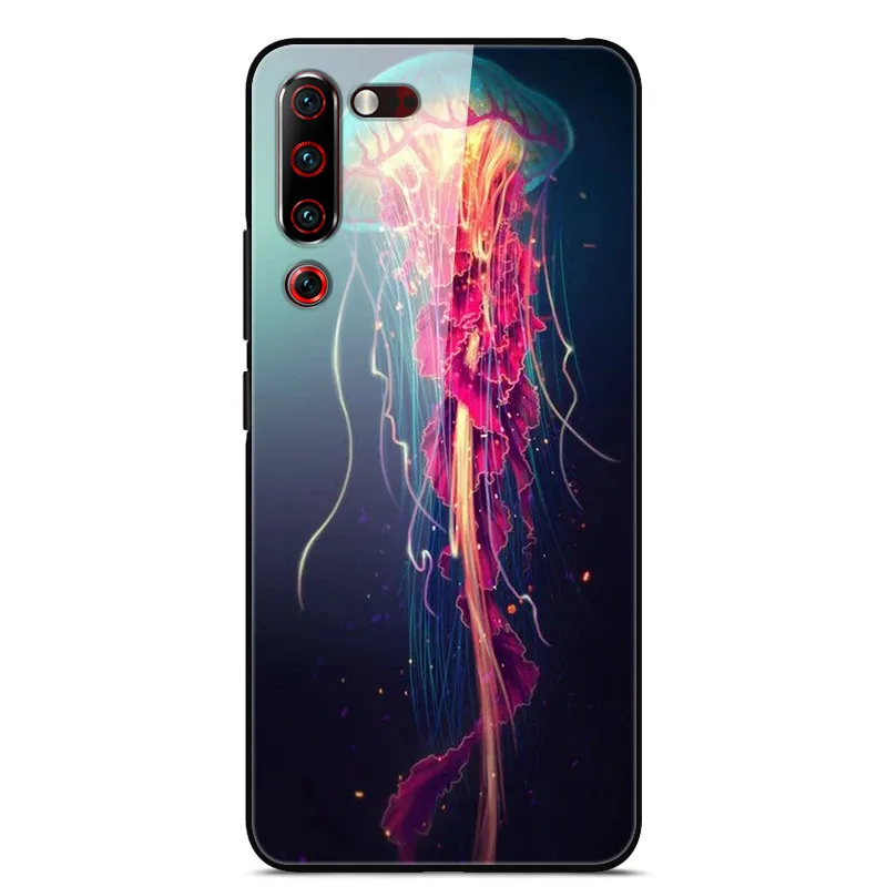 Устойчивый к царапинам чехол из закаленного стекла для lenovo Z6 Lite Z6 Pro Чехол силиконовый бампер на оболочке для lenovo Z6 Pro Couqe сумки чехол для телефона