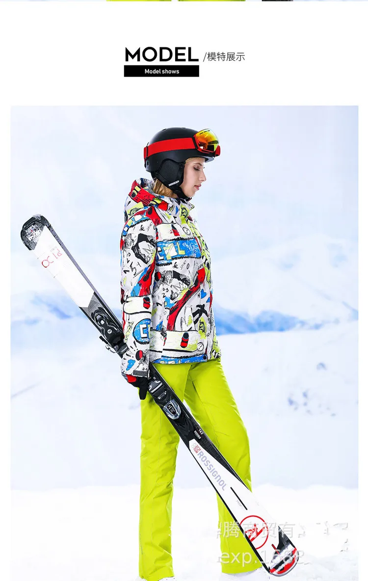Winter Ski Jacket Ski Suit Women Winter Jacket Female Snowboard Jacket Skiing Sport Suit Waterproof Snowboarding Sets Snowboard