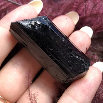 

AAA 70-100g NATURAL Black TOURMALINE CRYSTAL STONE ORIGINAL 1pc home decoration & stone craft&wicca