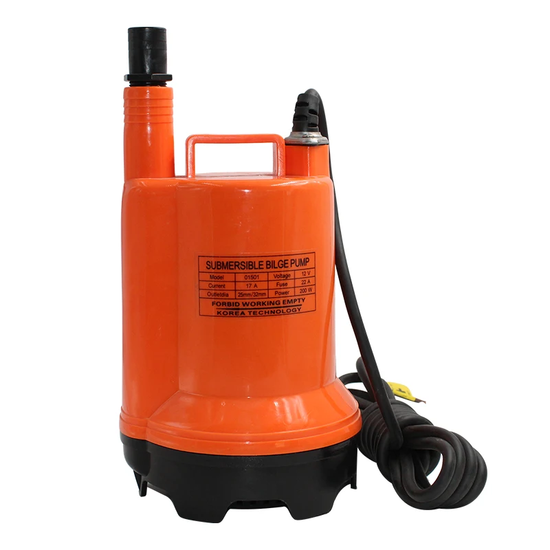 

Морской насос Трюмный насос 12v24v DC погружной дренажный насос рыболовная лодка насос