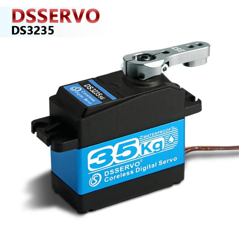 

35kg robot/RC car high torque hollow cup high pressure high speed 180 degree / 270 degree metal digital servo DS3235