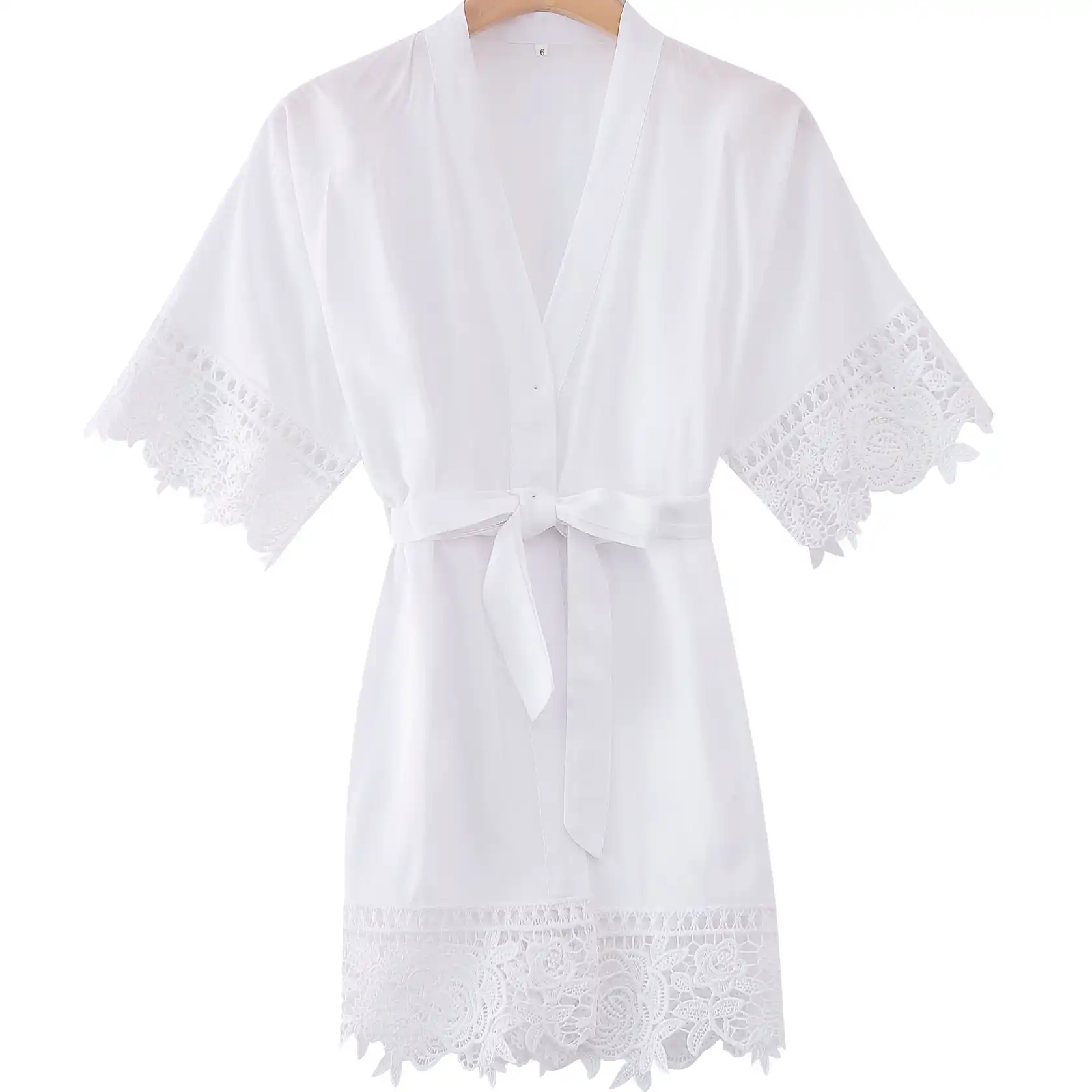 flower girl robe cotton